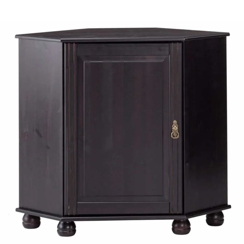 Massivholz Kommoden|Hochkommoden*Pharao24 Eckkommode Vatima