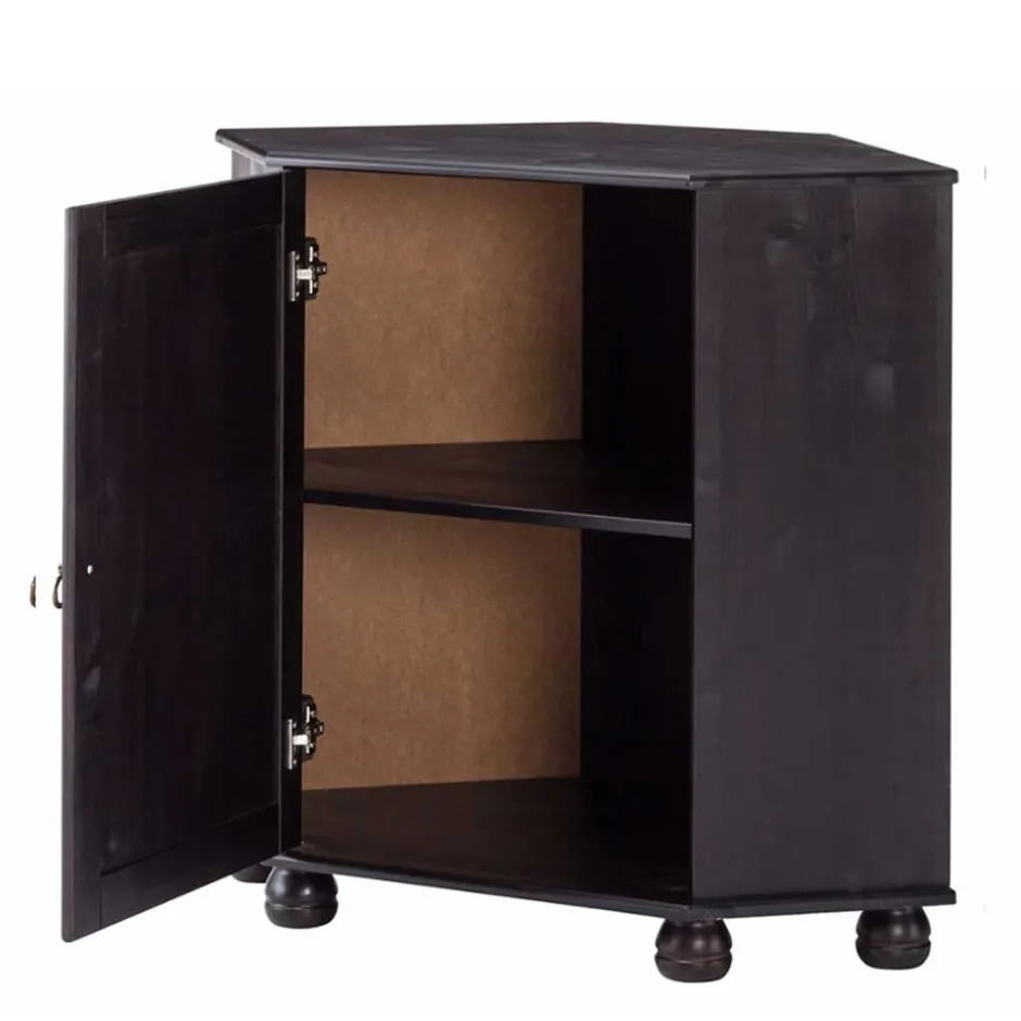 Massivholz Kommoden|Hochkommoden*Pharao24 Eckkommode Vatima