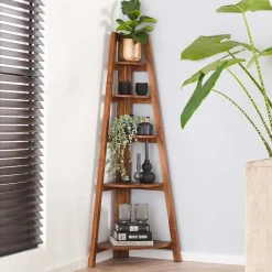 Massivholzmöbel|Wohnzimmerregale*Pharao24 Eckregal Flinu