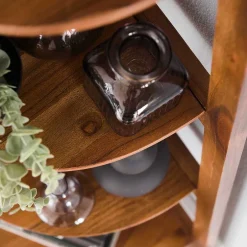 Massivholzmöbel|Wohnzimmerregale*Pharao24 Eckregal Flinu