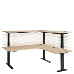 Schreibtische*Pharao24 Eckschreibtisch Esdravos