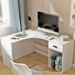 Schreibtische|Computertische*Pharao24 Eckschreibtisch Ongra