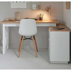 Computertische|Jugendschreibtische*Pharao24 Eckschreibtisch Stephanie