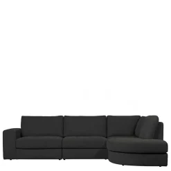 Polstermöbel|Wohnzimmercouch*Pharao24 Ecksofa Anthrazit Trois