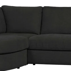Polstermöbel|Wohnzimmercouch*Pharao24 Ecksofa Anthrazit Trois