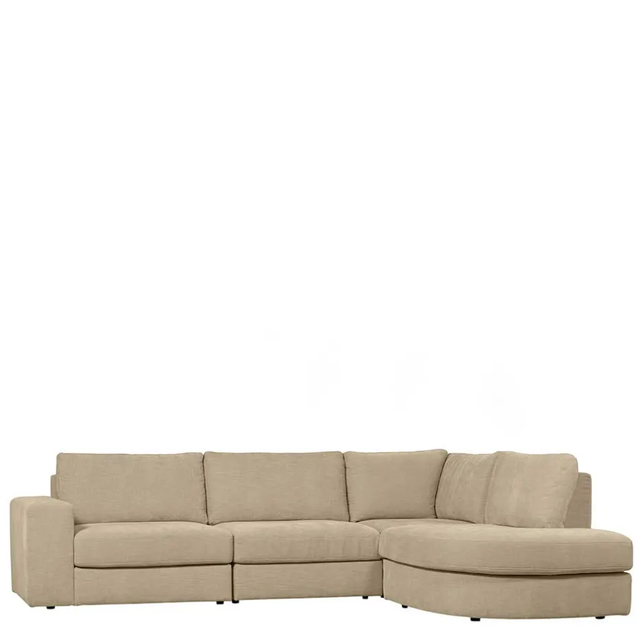 Polstermöbel|Wohnzimmercouch*Pharao24 Ecksofa Beige Pilamonia