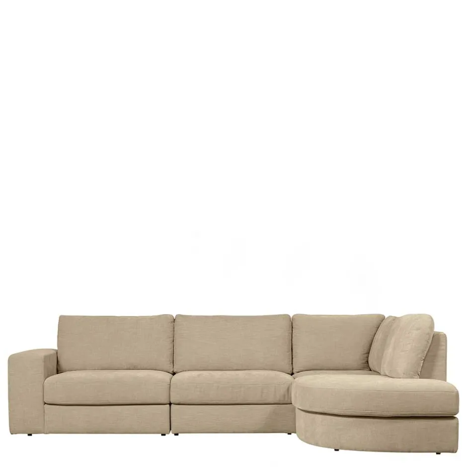 Polstermöbel|Wohnzimmercouch*Pharao24 Ecksofa Beige Pilamonia
