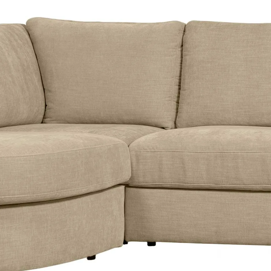 Polstermöbel|Wohnzimmercouch*Pharao24 Ecksofa Beige Pilamonia