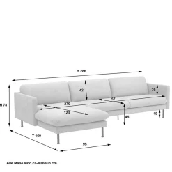 Wohnlandschaften|Ecksofas*Pharao24 Ecksofa Endjos