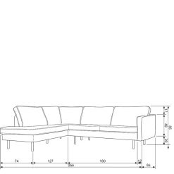 Polstermöbel|Wohnzimmercouch*Pharao24 Ecksofa Klasvan