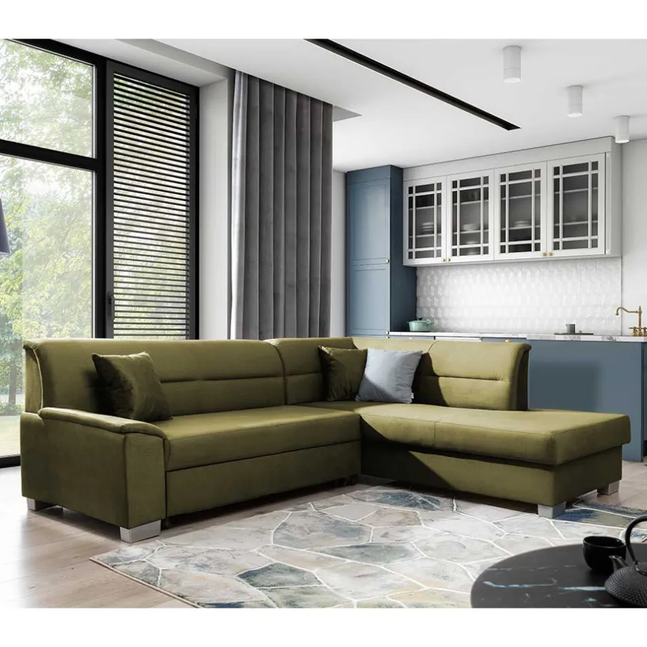 Polstermöbel|Wohnzimmercouch*Pharao24 Ecksofa Puertony