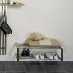 Pharao24 Edelstahl Schuhregal Dieus><noscript><img width=