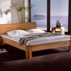 Pharao24 Eiche Massivholz Bett Amina> Doppelbetten|Massivholzbetten