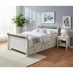 Massivholzbetten|Komfortbetten*Pharao24 Einzelbett Benfitas