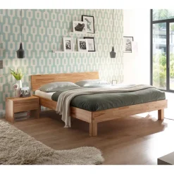 Massivholzbetten|Einzelbetten*Pharao24 Einzelbettrahmen Sanjuan