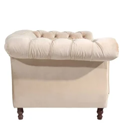 Wohnzimmer Sessel*Pharao24 Einzelsessel Beige Segin
