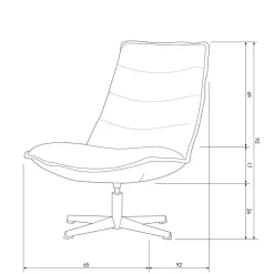 Wohnzimmer Sessel*Pharao24 Einzelsessel Willy