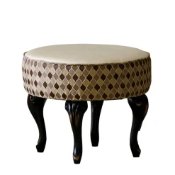 Hocker|Sitzhocker*Pharao24 Eleganter Fußhocker Eyes