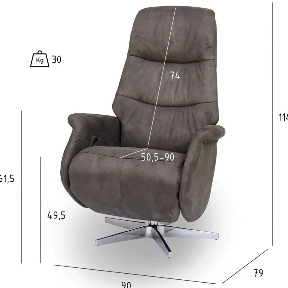 Pharao24 Entspannungssessel Jeston> Relaxsessel