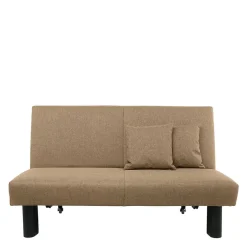Polstermöbel|2 Sitzer Sofa*Pharao24 2er Schlafsofa Beige Tepico