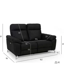Pharao24 2er Sofa Doraz><noscript><img width=