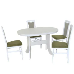 Pharao24 Essgruppe 4 Personen Brozana> Tisch Mit Stühlen|Esszimmer Sets