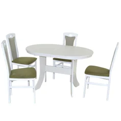 Pharao24 Essgruppe 4 Personen Brozana> Tisch Mit Stühlen|Esszimmer Sets