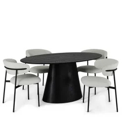 Pharao24 Essgruppe Aloisan> Tisch Mit Stühlen|Esszimmer Sets