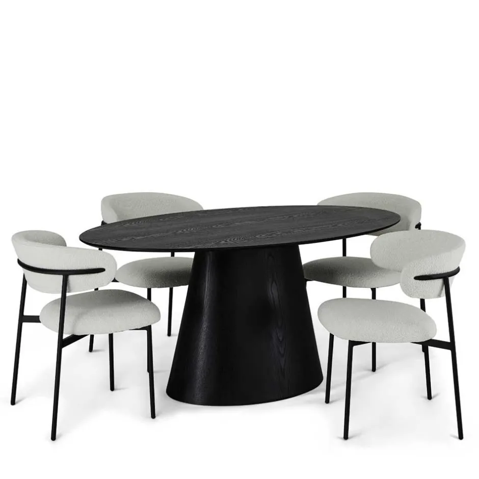 Pharao24 Essgruppe Aloisan> Tisch Mit Stühlen|Esszimmer Sets