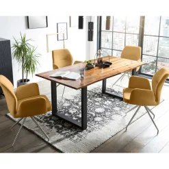 Pharao24 Essgruppe Gastruna> Tisch Mit Stühlen|Esszimmer Sets