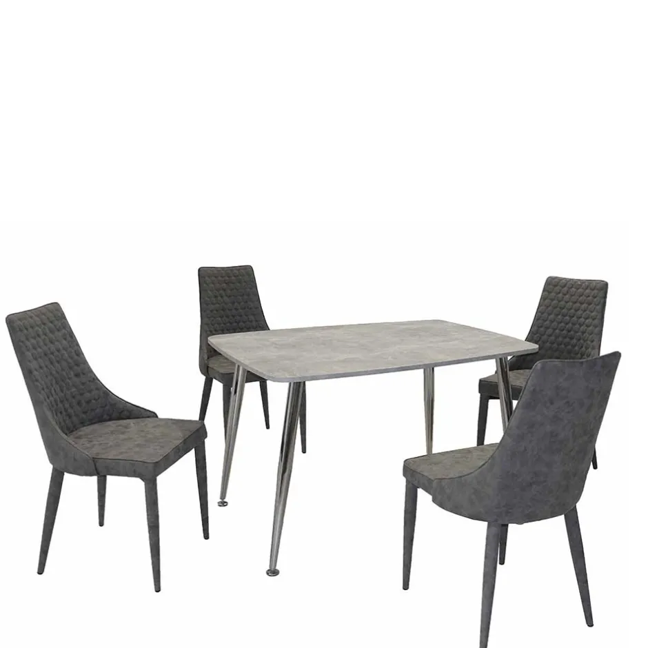 Tisch Mit Stühlen|Esszimmer Sets*Pharao24 Essgruppe Jiamano