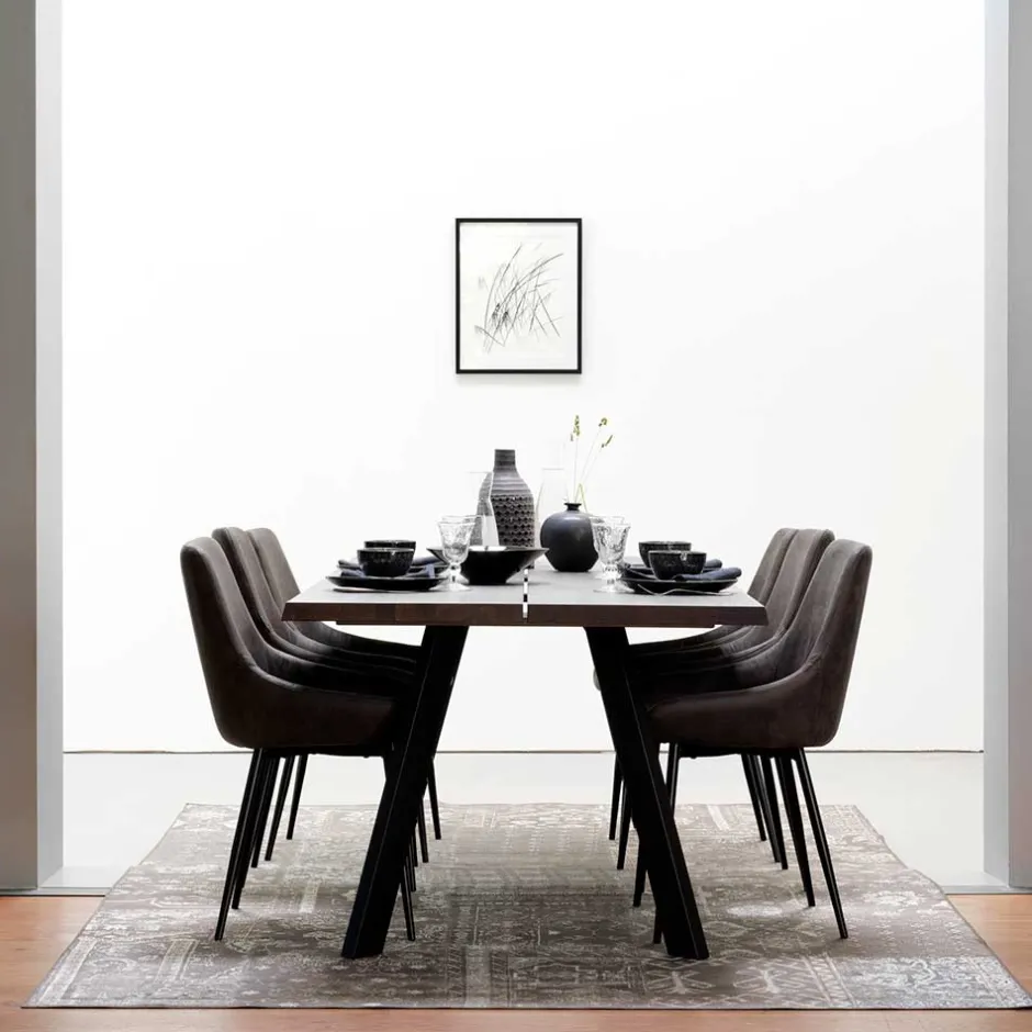 Tisch Mit Stühlen|Esszimmer Sets*Pharao24 Essgruppe Kandu