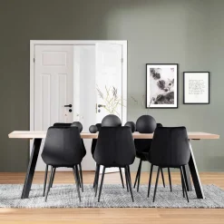 Pharao24 Essplatzgruppe Lamon> Tisch Mit Stühlen|Esszimmer Sets