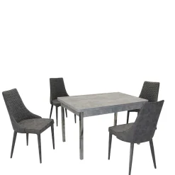 Tisch Mit Stühlen|Tischgruppen*Pharao24 Essplatzgruppe Mavricara