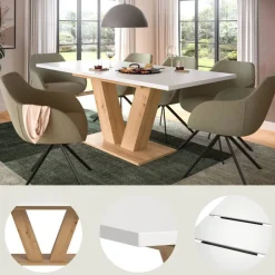 Ausziehtische*Pharao24 Esstisch Javolena