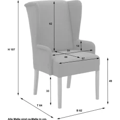 Küchenstühle|Esszimmerstühle*Pharao24 Esstisch Sessel Waioma