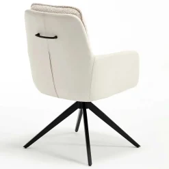 Pharao24 Esstisch Stühle Cremefarben Nua><noscript><img width=