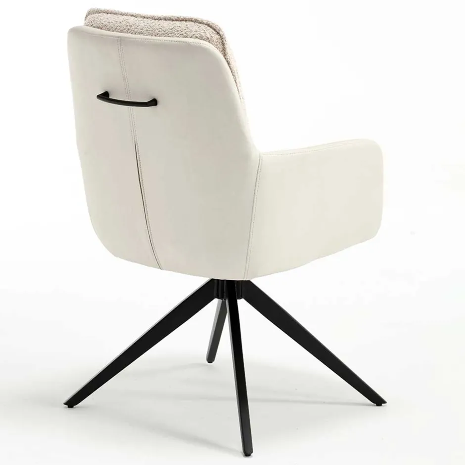 Pharao24 Esstisch Stühle Cremefarben Nua> Polstermöbel|Hochlehner