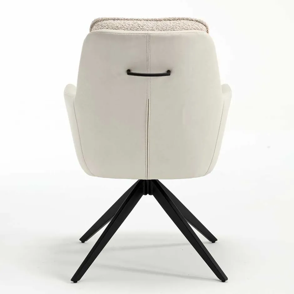 Pharao24 Esstisch Stühle Cremefarben Nua> Polstermöbel|Hochlehner