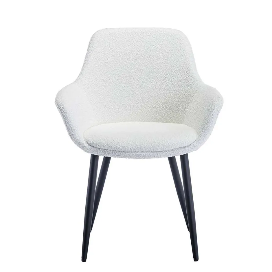 Armlehnstühle*Pharao24 Esstisch Stühle Weiß Dranico