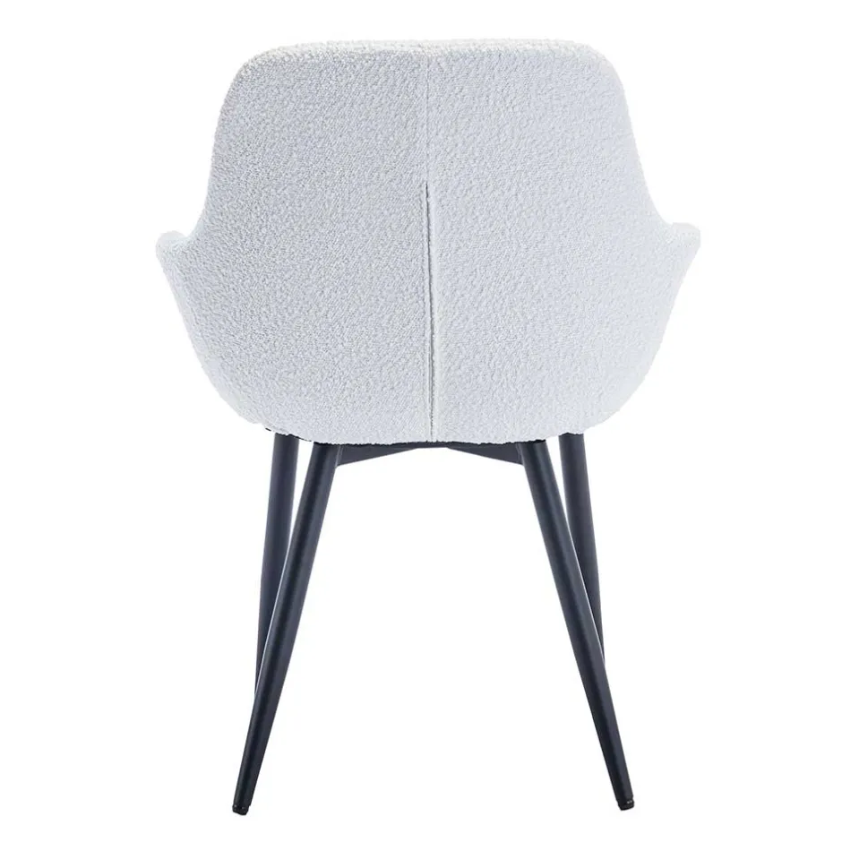 Armlehnstühle*Pharao24 Esstisch Stühle Weiß Dranico