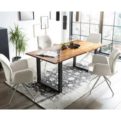 Tisch Mit Stühlen|Esszimmer Sets*Pharao24 Esstischgruppe Danja