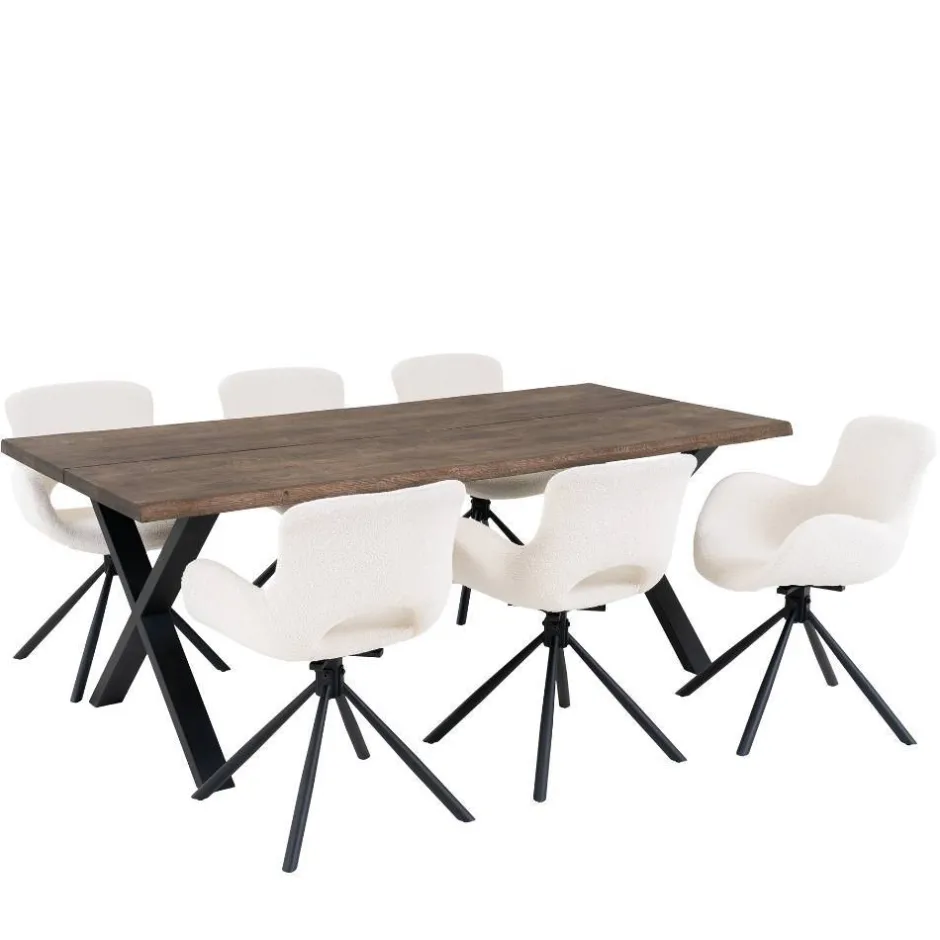 Pharao24 Esstischgruppe Quintessa> Tisch Mit Stühlen|Esszimmer Sets