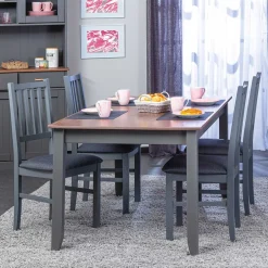 Pharao24 Esstischgruppe Tibiun> Tisch Mit Stühlen|Esszimmer Sets