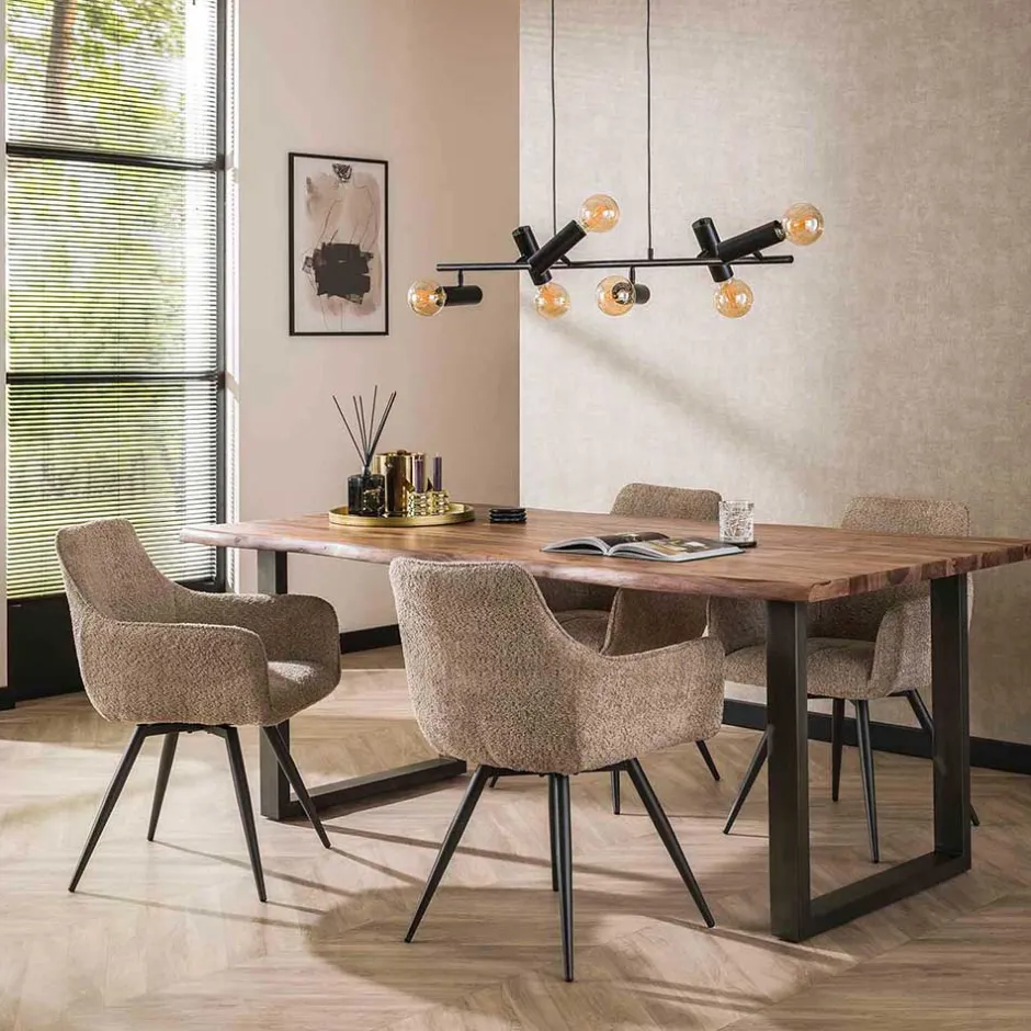 Pharao24 Esstischstuhl Set drehbar Angie> Küchenstühle|Esszimmerstühle