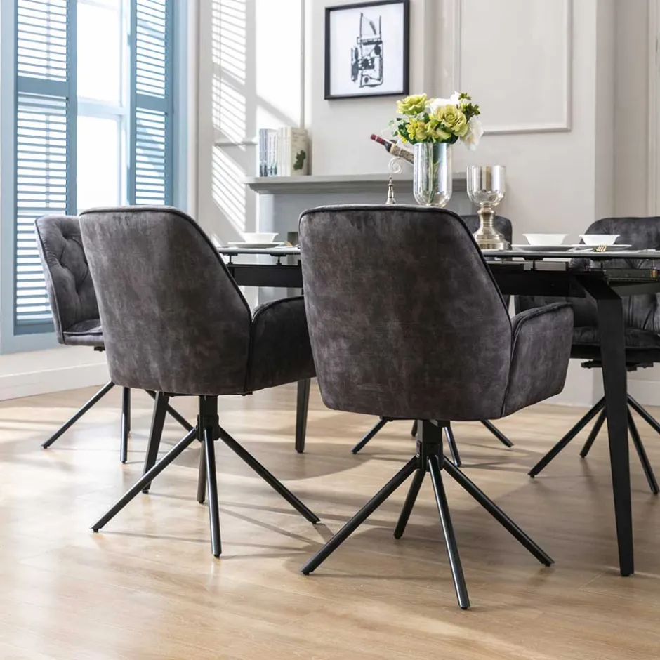 Pharao24 Esszimmer Armlehnstuhl Theodor> Armlehnstühle