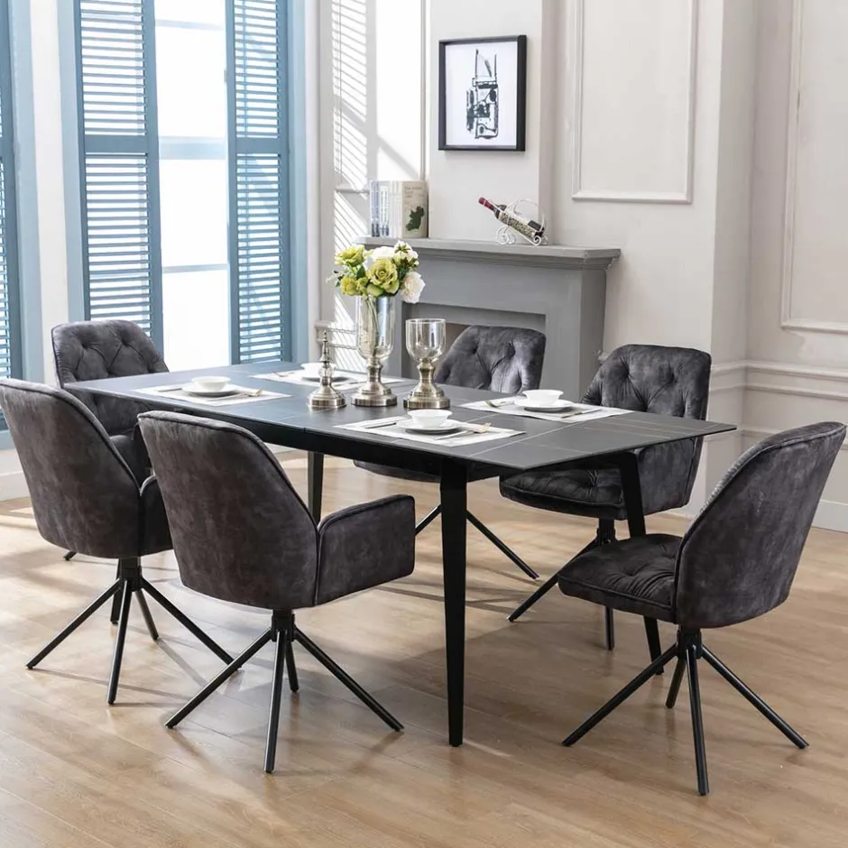 Pharao24 Esszimmer Armlehnstuhl Theodor> Armlehnstühle