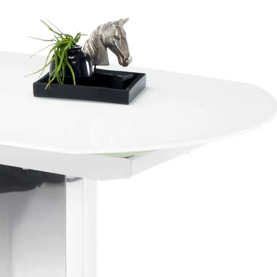 Glastische|Ausziehtische*Pharao24 Esszimmer Ausziehtisch Vrona