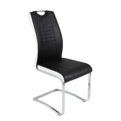 Pharao24 Esszimmer Freischwinger Emily> Lederstühle|Freischwinger