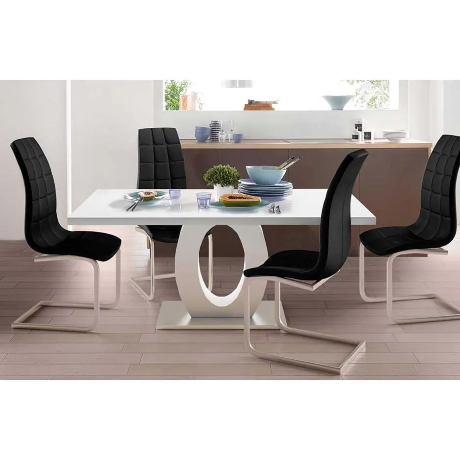 Pharao24 Esszimmer Freischwinger Xander> Lederstühle|Freischwinger